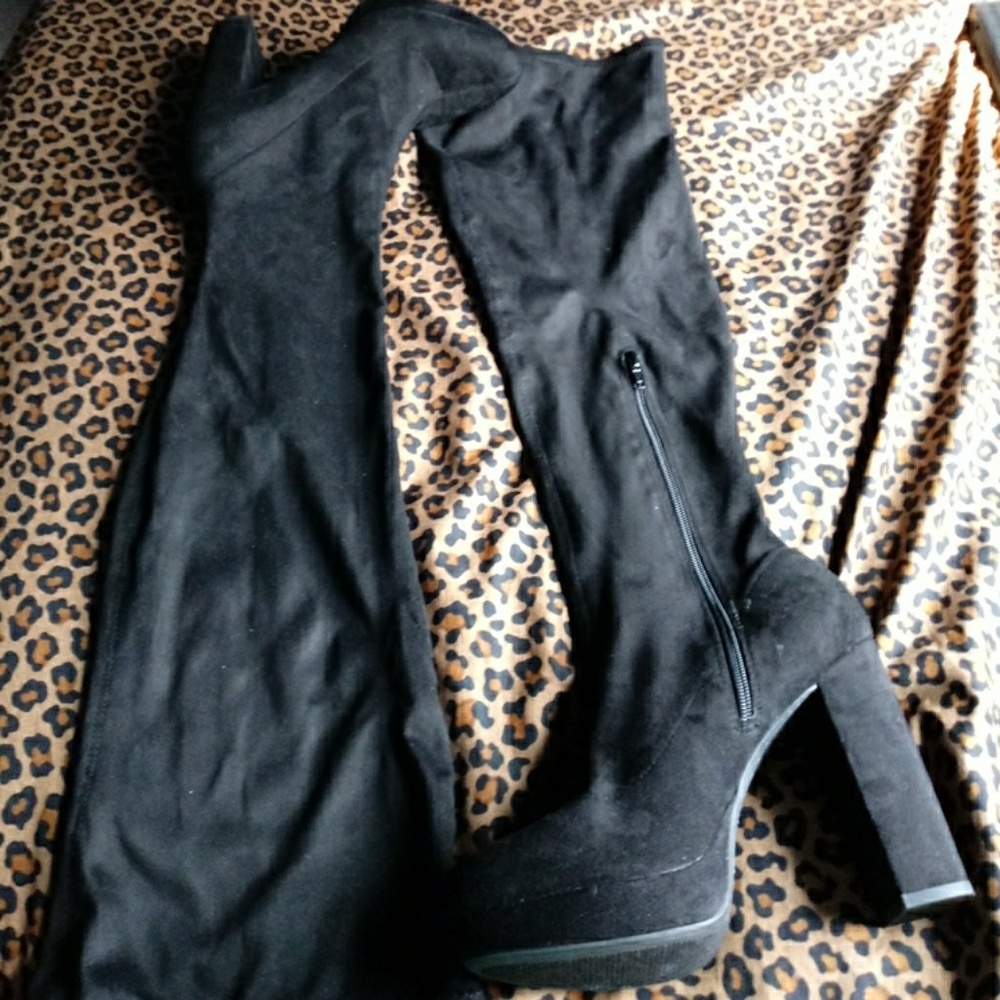 Knee high boots